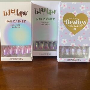 Nail Dashes, 3 sets. Brand new in boxes.
